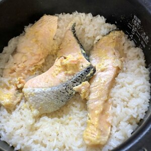 炊き込みご飯シリーズ☆鮭と生姜の炊き込みご飯